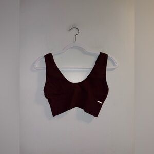 Danskin | Brown Ribbed Bra
